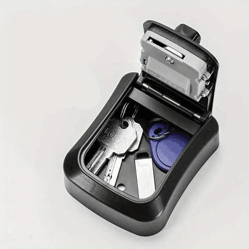 4 Digit Key Safe Lock Box Combination Wall Mount Security Storage Case Organizer
