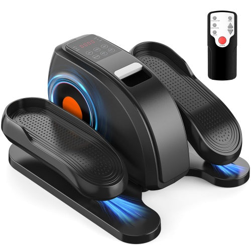 Under-Desk Elliptical Machine Compact Quiet Mini Pedal Exerciser With Adjustable Speed, LED Display, Portable Fitness Solution For Home Or Office Workouts