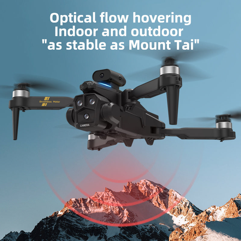 C10S - 360 Degree Obstacle Avoidance, Electrically Adjustable Triple Camera, Toy Drone