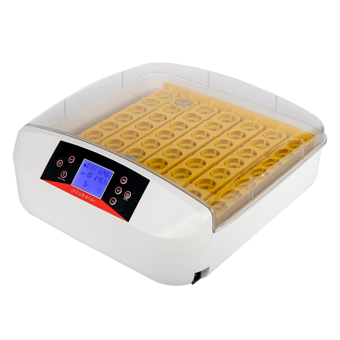 56pcs Poultry Automatic LED Incubator, Egg Setter - American Standard