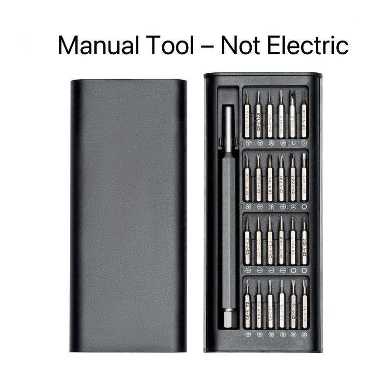 24 In 1 Mini Screwdriver Set With Case, Small Screwdriver Set Screwdrivers Magnetic Micro Screwdriver Kit, Screwdriver Set For Electronics, Jewelers, Pc, Glasses, Watch, Phone Use Tool