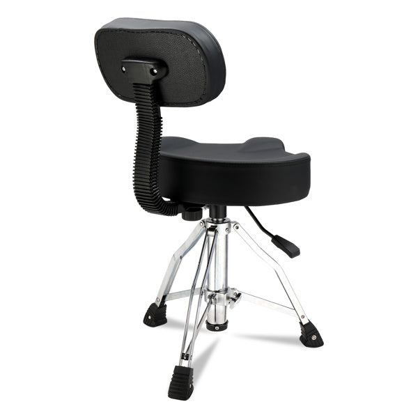 Adjustable Black Drum Stool With Hydraulic Function By Shoulder Strap