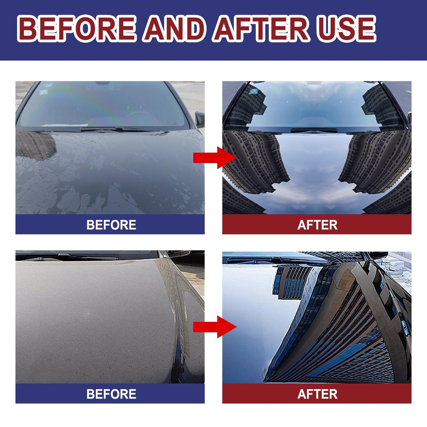 Car Coating Spray - Car Nano Coating Protects And Maintains Car Paint, Removes Stains, Enhances Blackness And Gloss