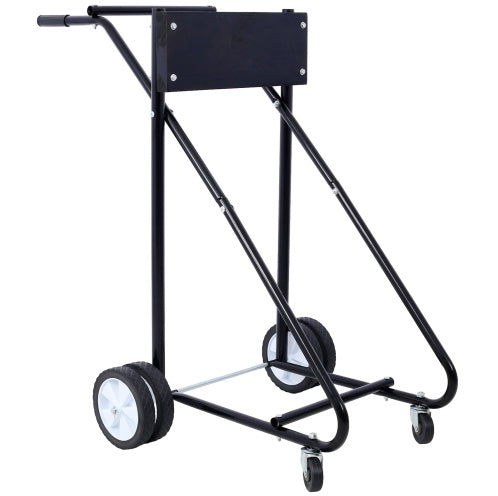 Outboard Boat Motor Stand, Engine Carrier Cart Dolly For Storage, 315lbs Weight Capacity, W Wheels