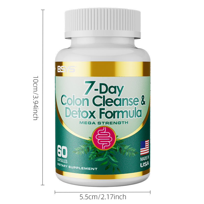 7-Day Colon Cleanse & Detox Formula Capsulese