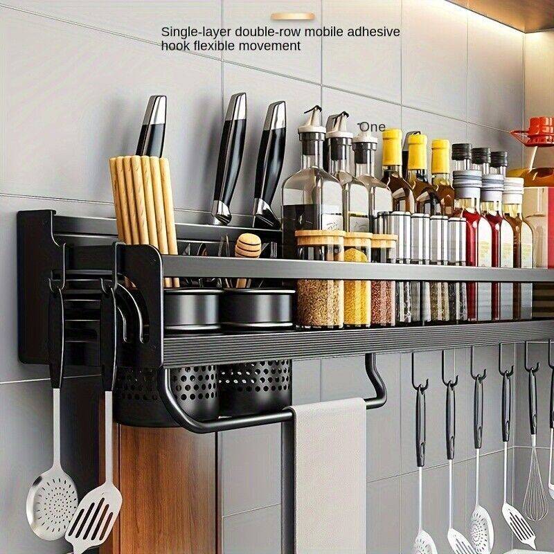 Non Drilling Multifunctional Household Wall Mounted Chopstick Holder Rack