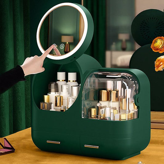 Makeup Case With LED Mirror