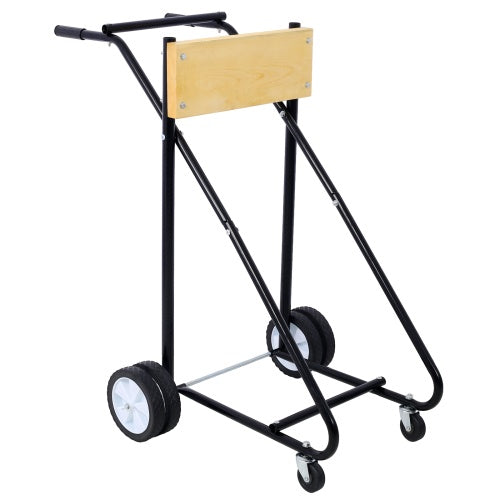 Outboard Boat Motor Stand, Engine Carrier Cart Dolly For Storage, 315lbs Weight Capacity, W Wheels