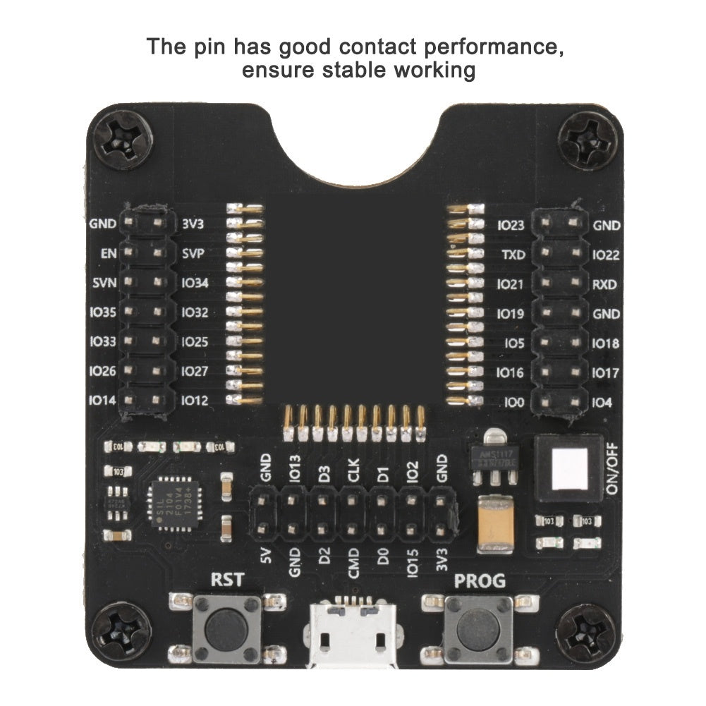 1 pcs Small Batch Test Burn Fixture for ESP-WROOM-32 Minimum System Development Board