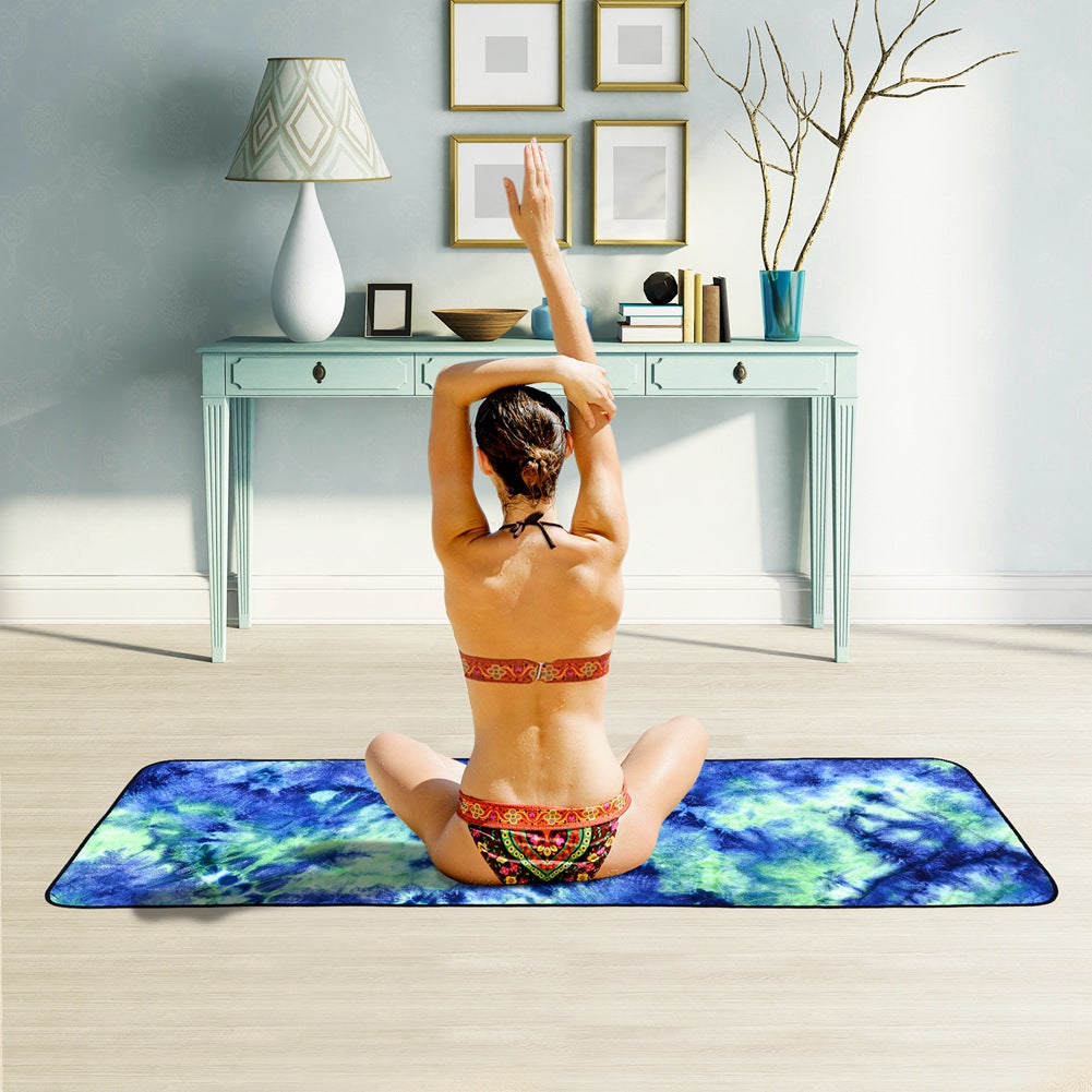 Yoga Mat Towel Microfiber Non-slip Towel