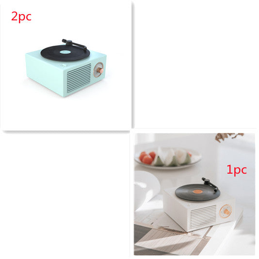 Wireless mini portable retro phonograph Bluetooth-compatible speaker