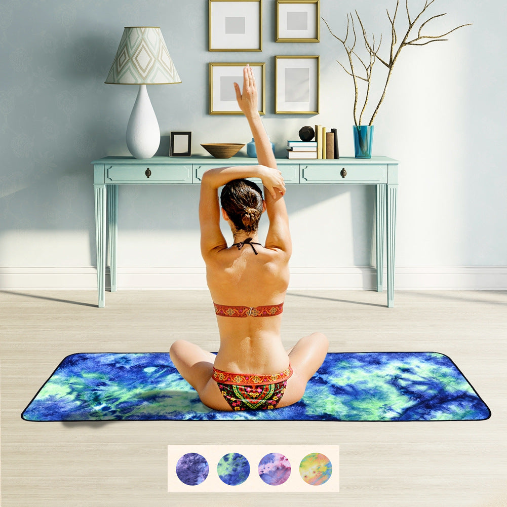 Yoga Mat Towel Microfiber Non-slip Towel