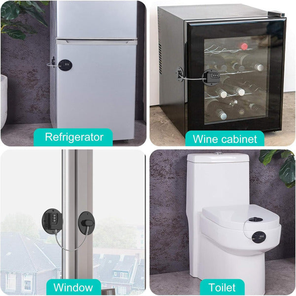 Children's Protective Refrigerator And Cabinet Lock, Amazon Logistics, Wal Mart