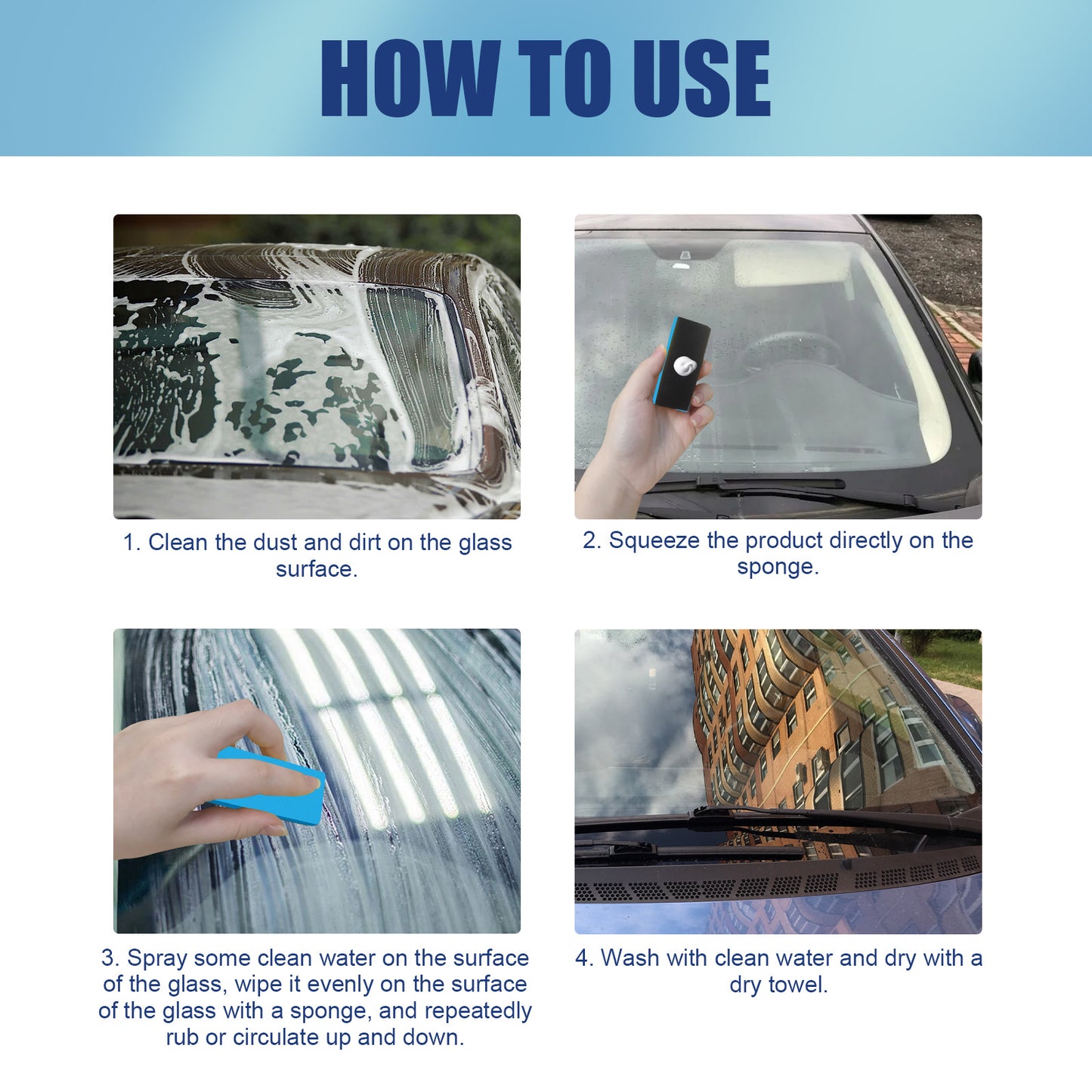 Automotive Glass Oil Film Remover