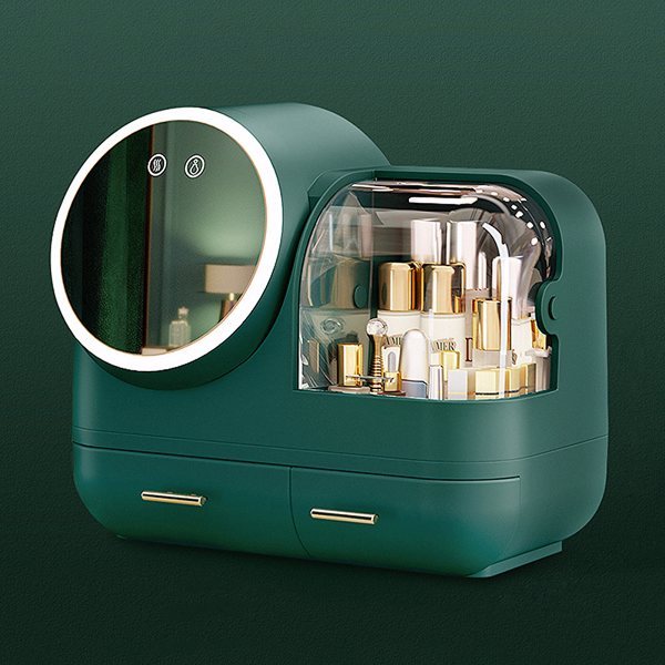 Makeup Case With LED Mirror