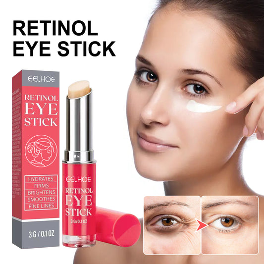 Retinol Eye Cream Stick - Firming Fine Lines, Repairing Delicate Skin Around The Eyes, Moisturizing Eye Cream, Eye Contour Care