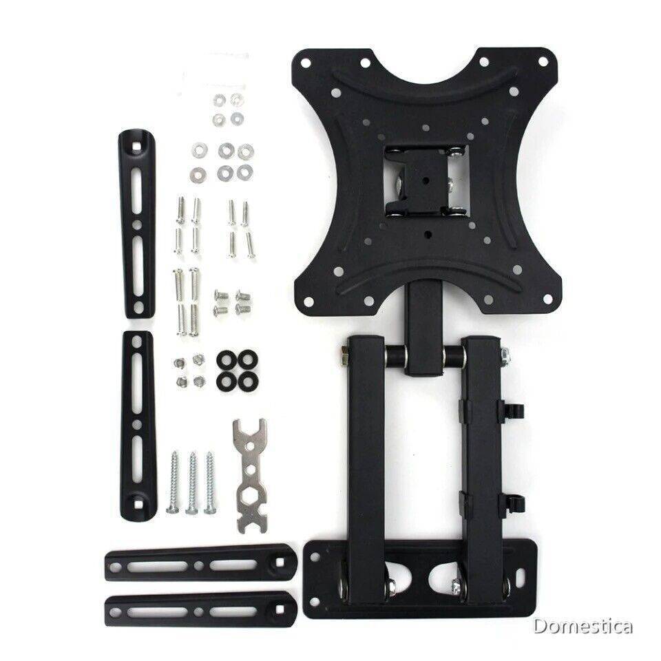 Full Motion TV Wall Mount Bracket Swivel Tilt For 32 36 37 40 42 46 49 50 55inch