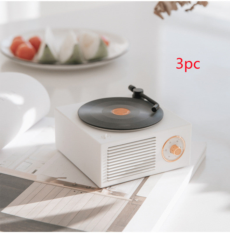 Wireless mini portable retro phonograph Bluetooth-compatible speaker