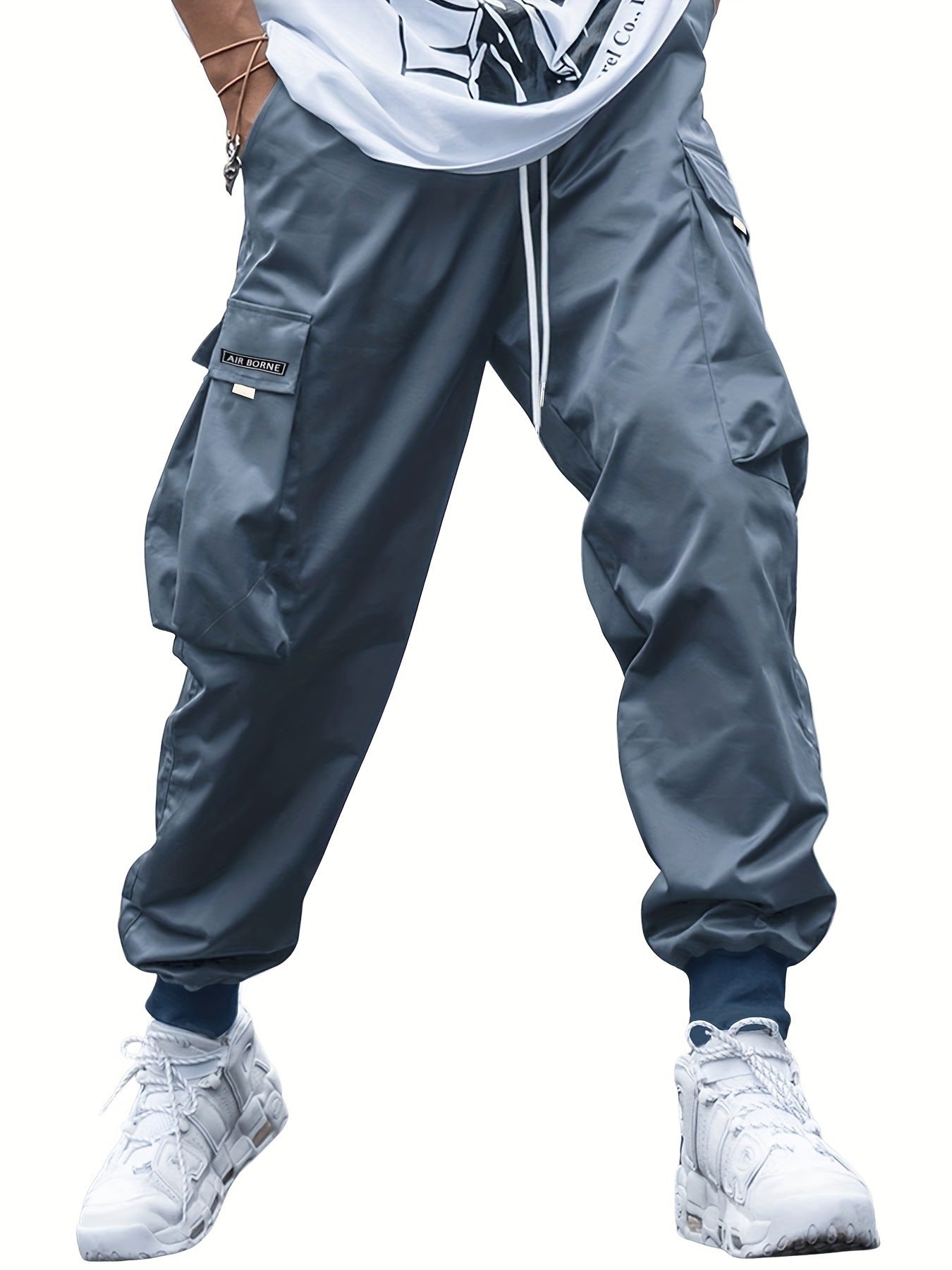 Oversized Cargo Multi-pocket Men's Casual Pants