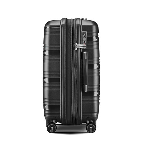 Luggage 4 Piece Sets, Hard Shell Lightweight TSA Lock Carry On Expandable Suitcase With Spinner Wheels Travel Set For Men Women