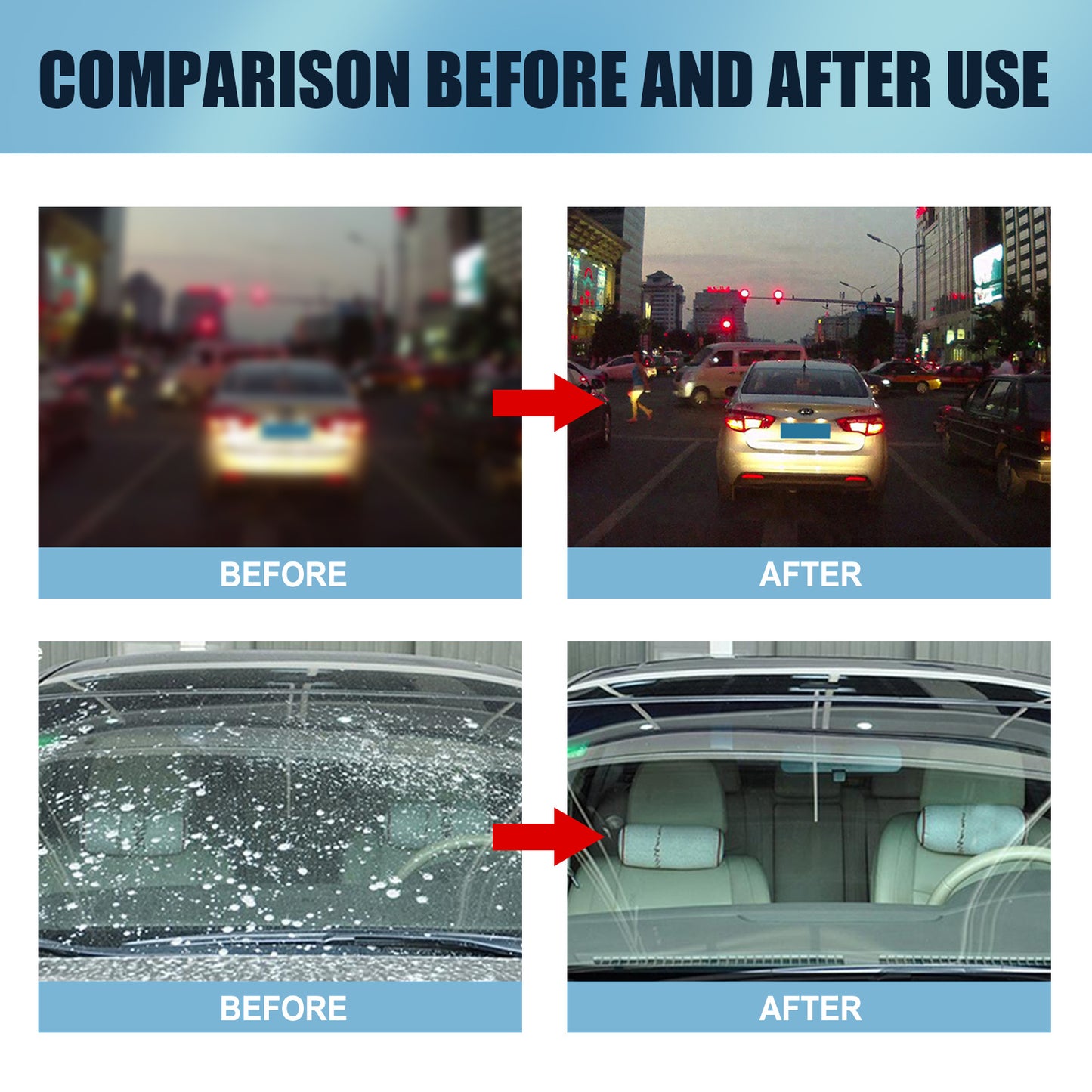 Automotive Glass Oil Film Remover